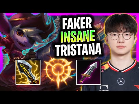 FAKER IS INSANE WITH TRISTANA! | T1 Faker Plays Tristana Mid vs Taliyah!  Season 2025