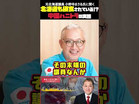 現代経済学科 北海道も侵食されている!中国ハニトラの実態  元北海道議員 小野寺まさる氏に聞く #小野寺まさる #平井宏治 #中国の支配 #ハニトラ