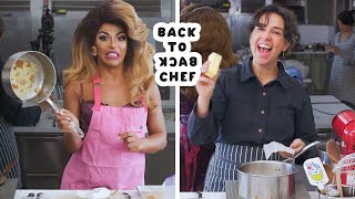 Shangela Tries to Keep Up with a Professional Chef | Back-to-Back Chef | Bon Appétit
