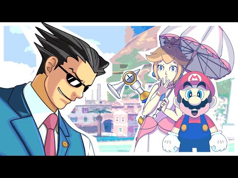 Phoenix Wright & Mario Sunshine - UNUSED CONTENT