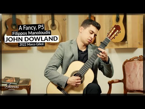 Filippos Manoloudis plays A Fancy, P5 by John Dowland on a 2022 Marco Gilioli
