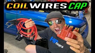 V8 Magnum Engine TUNE UP | Spark Plug Wires | Distributor Cap | Coil Pack
