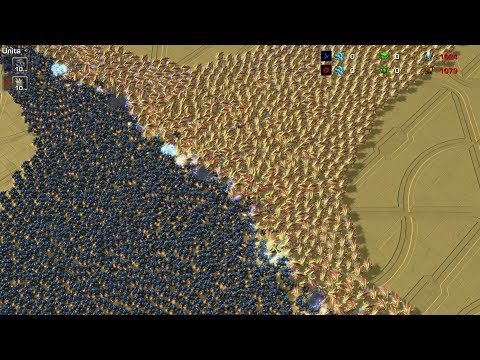 1000 SCVs vs 1000 PROBEs - StarCraft 2 MASSIVE Battle
