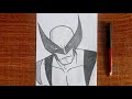 How To Draw Wolverine Easy For Beginners Step By Step Superhero Drawing Tutorial