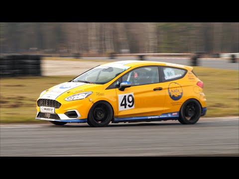 Damian Litwinowicz, Ford Fiesta - Kryterium SuperOES Tor Poznań - 7 runda - 30.11.2024