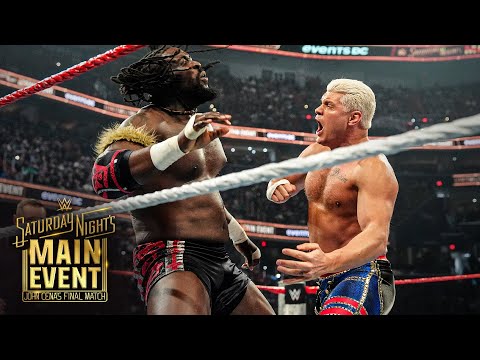 Cody Rhodes vs. Oba Femi: Saturday Night's Main Event highlights, Dec. 13, 2025