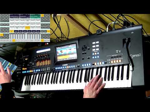WITH ONE LOOK YAMAHA GENOS AND KETRON EVM COMBINED