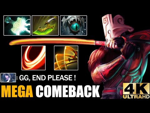 Intense Hard Carry Battle Juggernaut VS Void Spirit - Epic Mega Comeback Dota 2 Pro Rank Gameplay