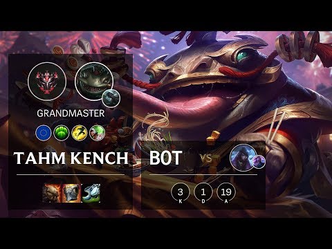 Tahm Kench Bot vs Aphelios - EUW Grandmaster Patch 10.12