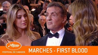 FIRST BLOOD  Les marches  Cannes 2  VF