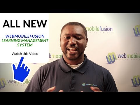 WebMobileFusion Learning Management System