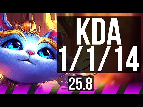 YUUMI & Lucian vs MAOKAI & Kai'Sa (SUP) | 1/1/14 | KR Master | 25.8