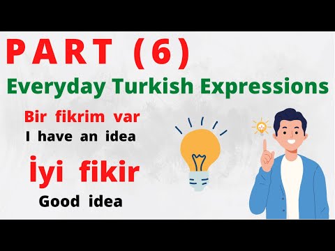 Everyday Turkish Expressions - Part 6 - I have an idea | Language Animated