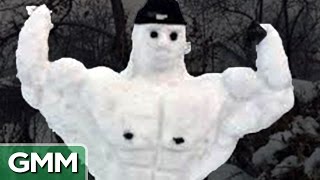 9 Craziest Snowmen on the Internet
