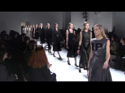 Models walk the runway at Calvin Klein Collection - Fall ...