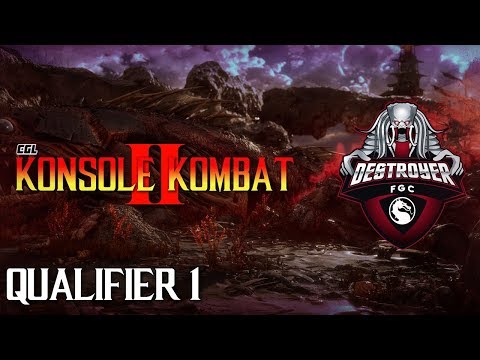 Konsole Kombat 2 - Destroyer Qualifier 1 (TOP 8) - MK11 (TOURNAMENT)