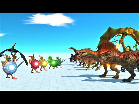 WAR ! Achilles Ranger vs all unit ARBS Animal revolt battle simulator