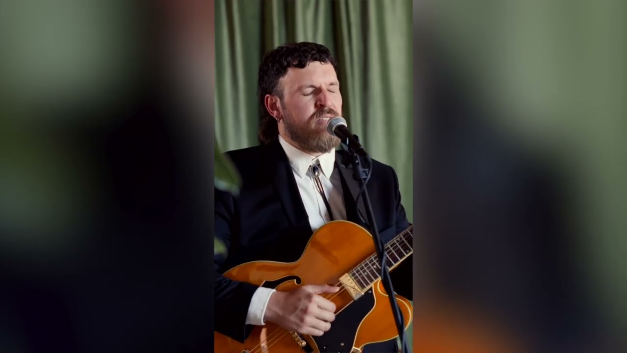 Black & Gold - Dan from Wedding Music Perth