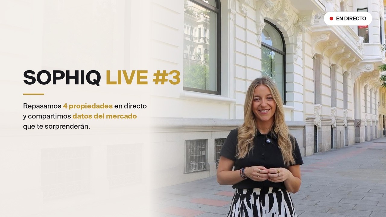 Sophiq Live #3 — Los 4 barrios más rentables de Madrid