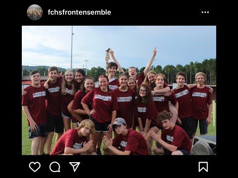Forsyth Central 2019 (FOC Marching Band) Twilight Zone Marimba Cam