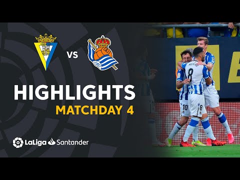 Highlights Cádiz CF vs Real Sociedad (0-2)