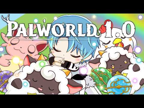 【パルワールド】⑩｜ついに水上建築ができるようになったぞ!!!【葉せんせー/Vtuber】#palworld