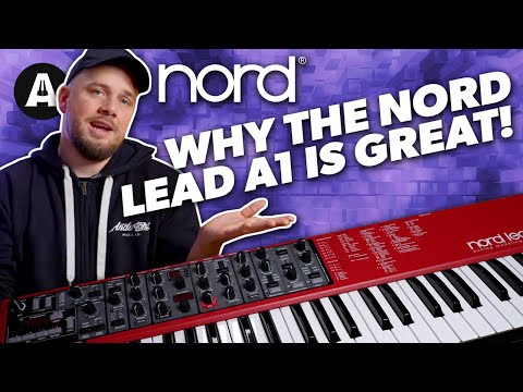 Nord Lead A1 49-Key 26-voice Polyphonic Synthesizer 2014 - 2022 - Red image 4