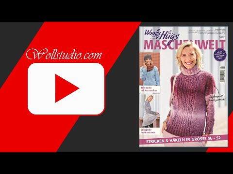 Woolly Hugs Maschenwelt 8/2022 - Blick ins Heft