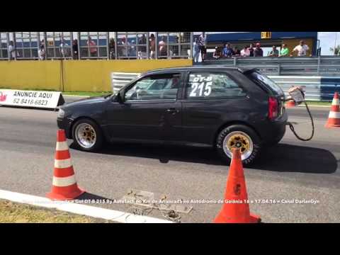 11.636@233 km/h Gol DT-B 215 By AutoTech no Km de Arrancada em Goiânia 16 e 17.04.16 = DarlanGyn