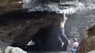 Video thumbnail: Damien, 8A. Tamajón