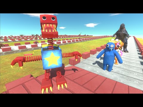 NEW UNIT ! Boxy Boo Sky OASIS DEATH RUN - Animal Revolt Battle Simulator