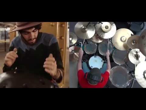 SAM MAHER - NEW YORK HANDPAN 01 AND TOM KLOEHR (DR X) - DRUMS COLLABORATION VIDEO #67
