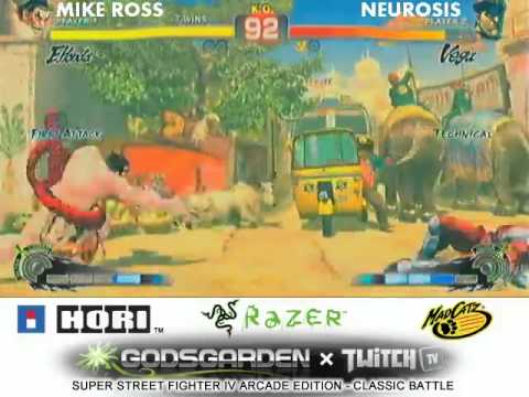 Mike Ross (E.Honda) vs. Shungoku Neurosis (M.Bison/Dictator)