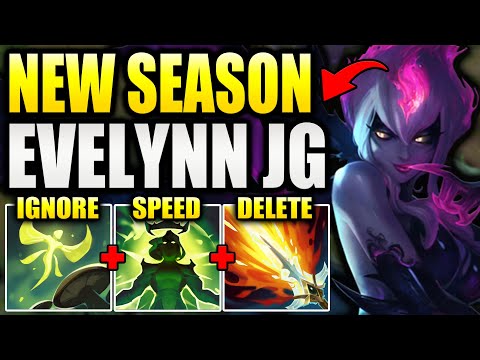 EVELYNN JUNGLE IS BROKEN IN THE NEW SEASON 16! (30+ KILLS)