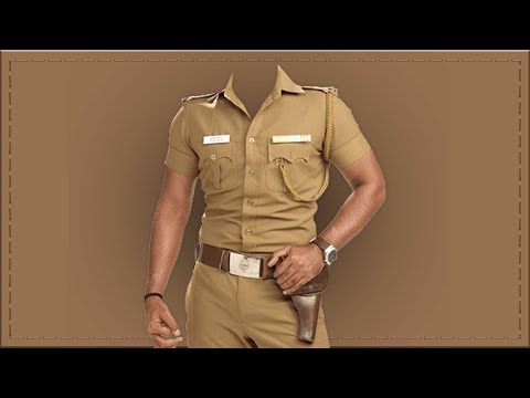 Police Suit Photo Editor Video