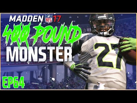 400 POUND RUNNING BACK CHALLENGE! MADDEN 17 CAREER MODE RB | SEASON 7