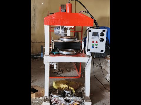 Hydraulic Paper Plate Making Machine