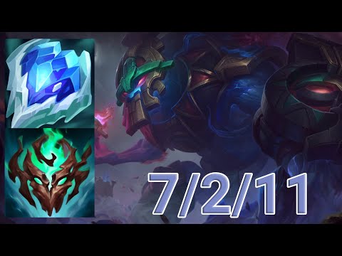 Maokai Top VS Riven | KR GrandMaster Patch 13.6