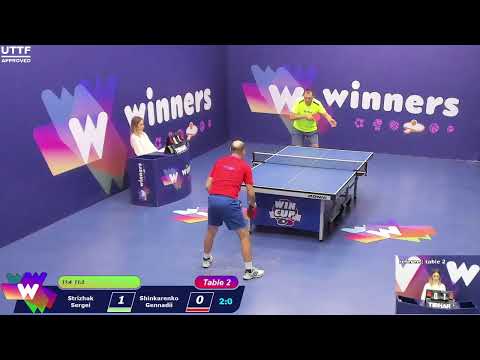 WINners CUP table 2  10.01  Strizhak Sergei - Shinkarenko Gennadii   14:00