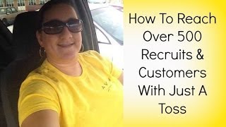 AVON Representative Lynette Shares Recruiting Tips How To Reach Over 500 People