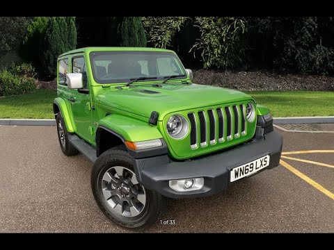 Jeep Wrangler 2.2 MultiJet II Overland in Mojito Green - WN69LXS