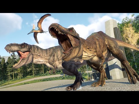 RELEASE ALL 110 TERRESTRIAL & MARINE DINOSAURS IN CALIFORNIA - Jurassic World Evolution 2