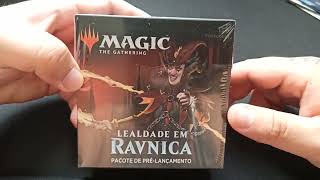 UNBOXING ÉPICO! 6 Boosters de Lealdade em Ravnica KIT de Pré-Release - Magic the Gathering - MTG