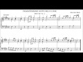 J S Bach French Suite 6 on E major BWV 817 Gavotte