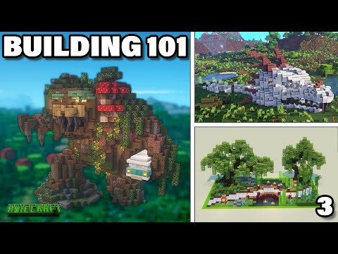 Add life to your Minecraft World! - Organic builds & Curves - How to build better in Minecraft - Ep3