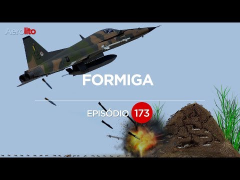 CAÇA SUPERSÔNICO BOMBARDEANDO FORMIGA EP. 173