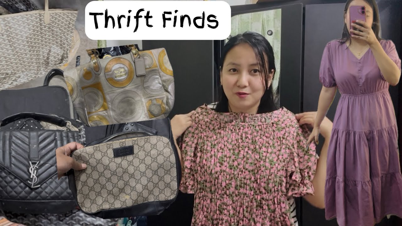 Secondhand bale Dress & Bag Selection | Thrift finds