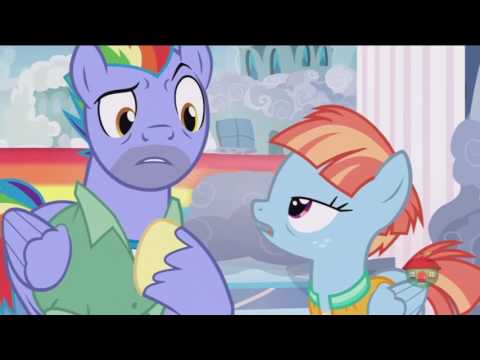 Scootaloo meeting Rainbow Dash's parents [Canada release]