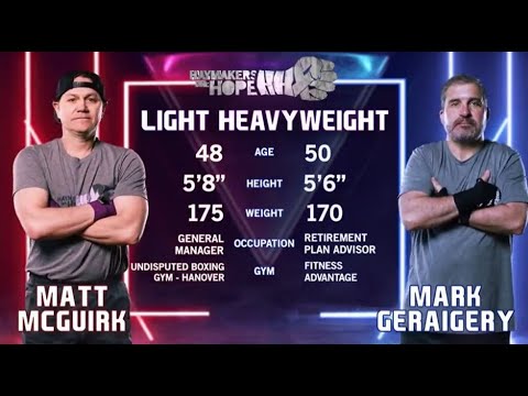 Matt McGuirk vs Mark Geraigery - Rock 'N Rumble XI - Haymakers for Hope
