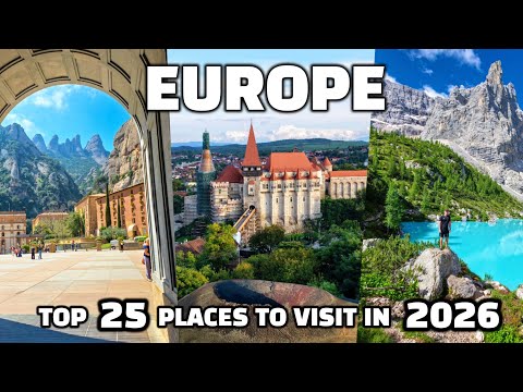 Top 25 Most Beautiful Places to Visit in 2026 | Europe